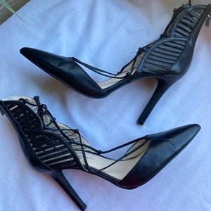 Jessica Simpson Sexy Black Pointed Toe Pumps 9.5